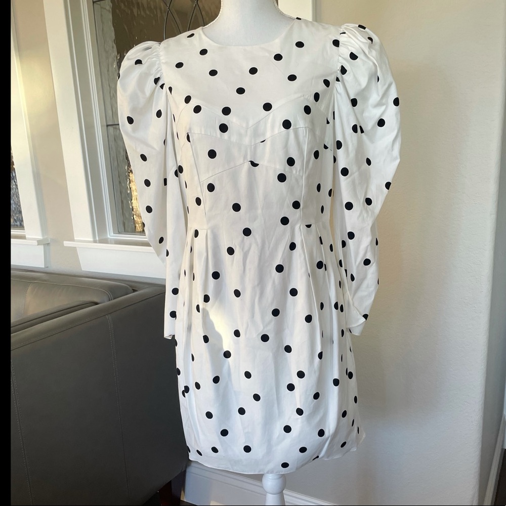 Topshop polka dot mini dress Size 8 US